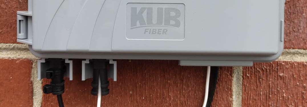 one black line in, one white line out