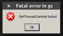 GetThreadContext Failed